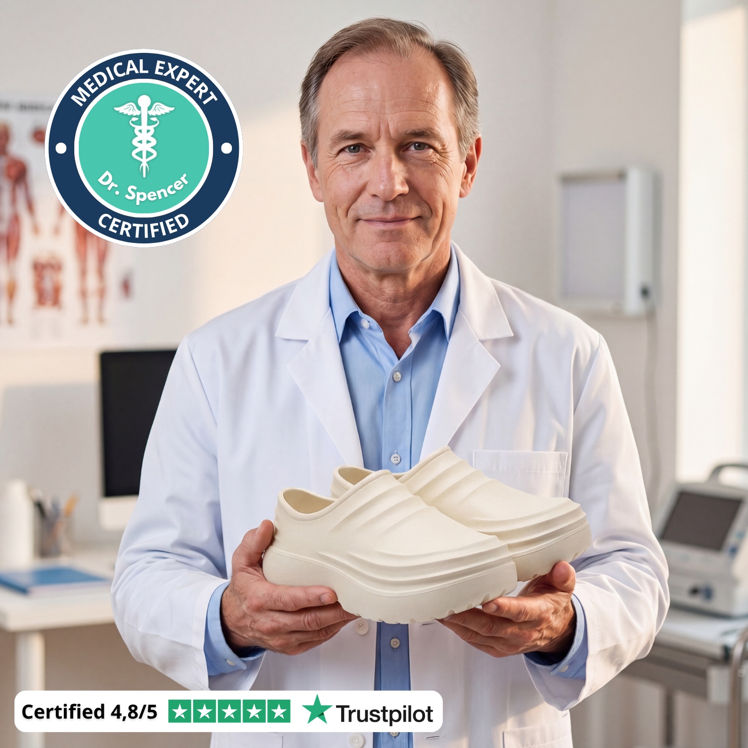 OrthoClog™ | The UK’s Leading Pain Relief Clogs for Long Workdays