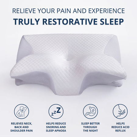 OUR BEST-SELLER – THE ORTHOPAEDIC PILLOW DESIGNED WITH PRACTITIONERS