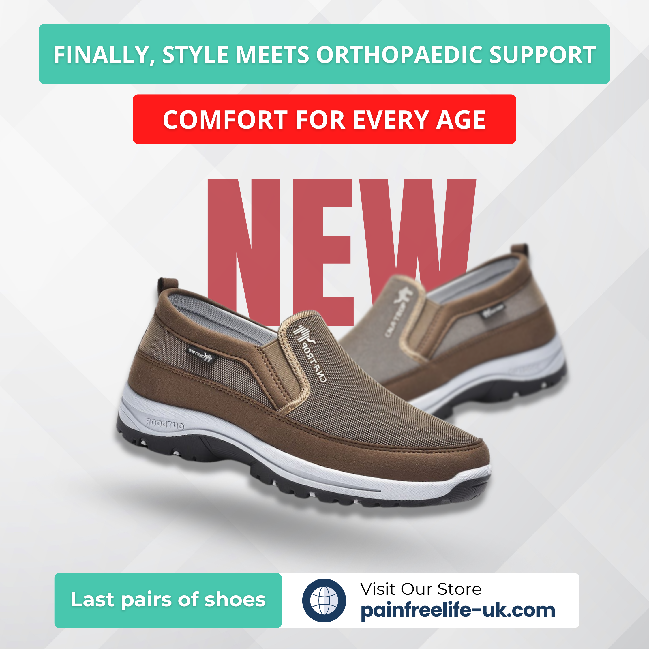 OrthoStride™ | The UK’s Leading Orthopaedic Shoes for Daily Comfort