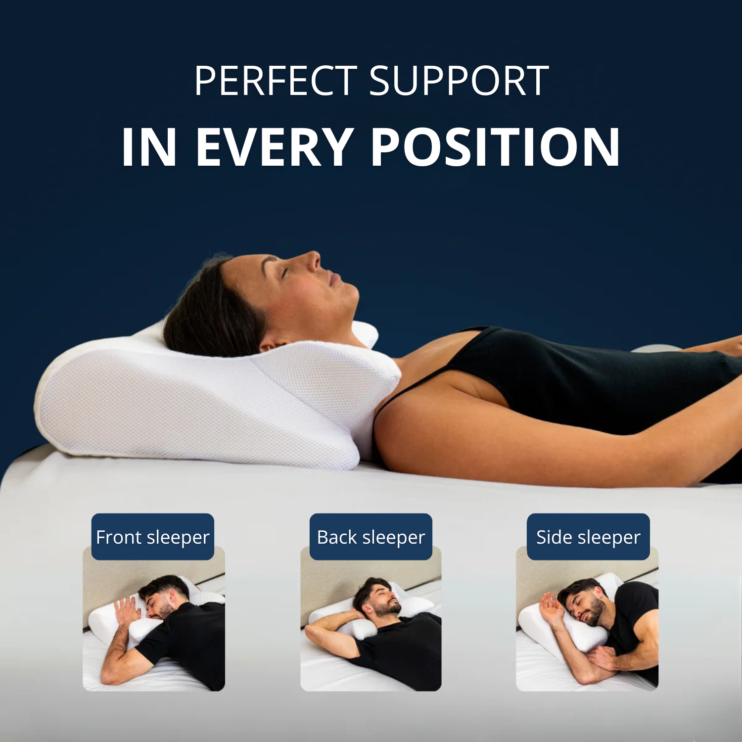 OUR BEST-SELLER – THE ORTHOPAEDIC PILLOW DESIGNED WITH PRACTITIONERS