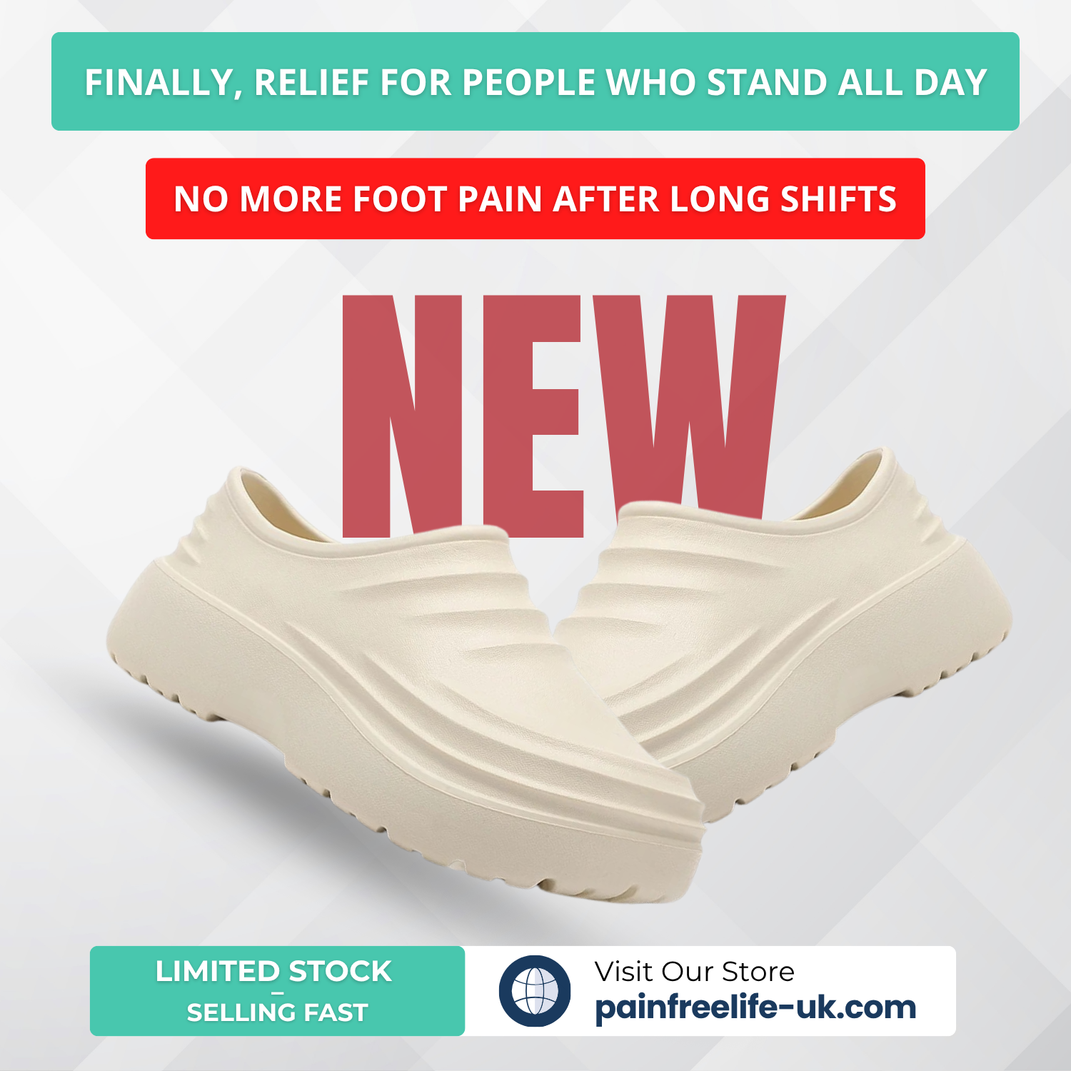 OrthoClog™ | The UK’s Leading Pain Relief Clogs for Long Workdays