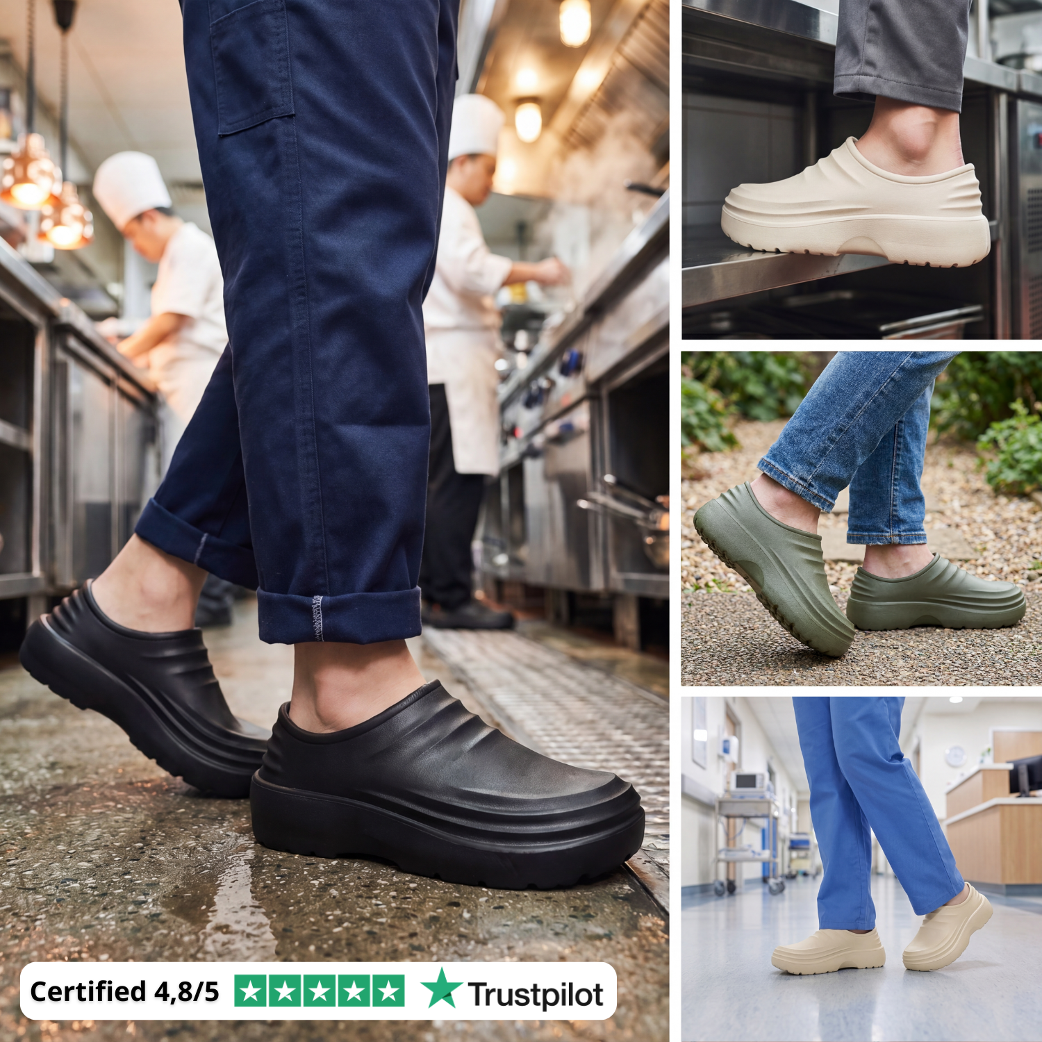 OrthoClog™ | The UK’s Leading Pain Relief Clogs for Long Workdays