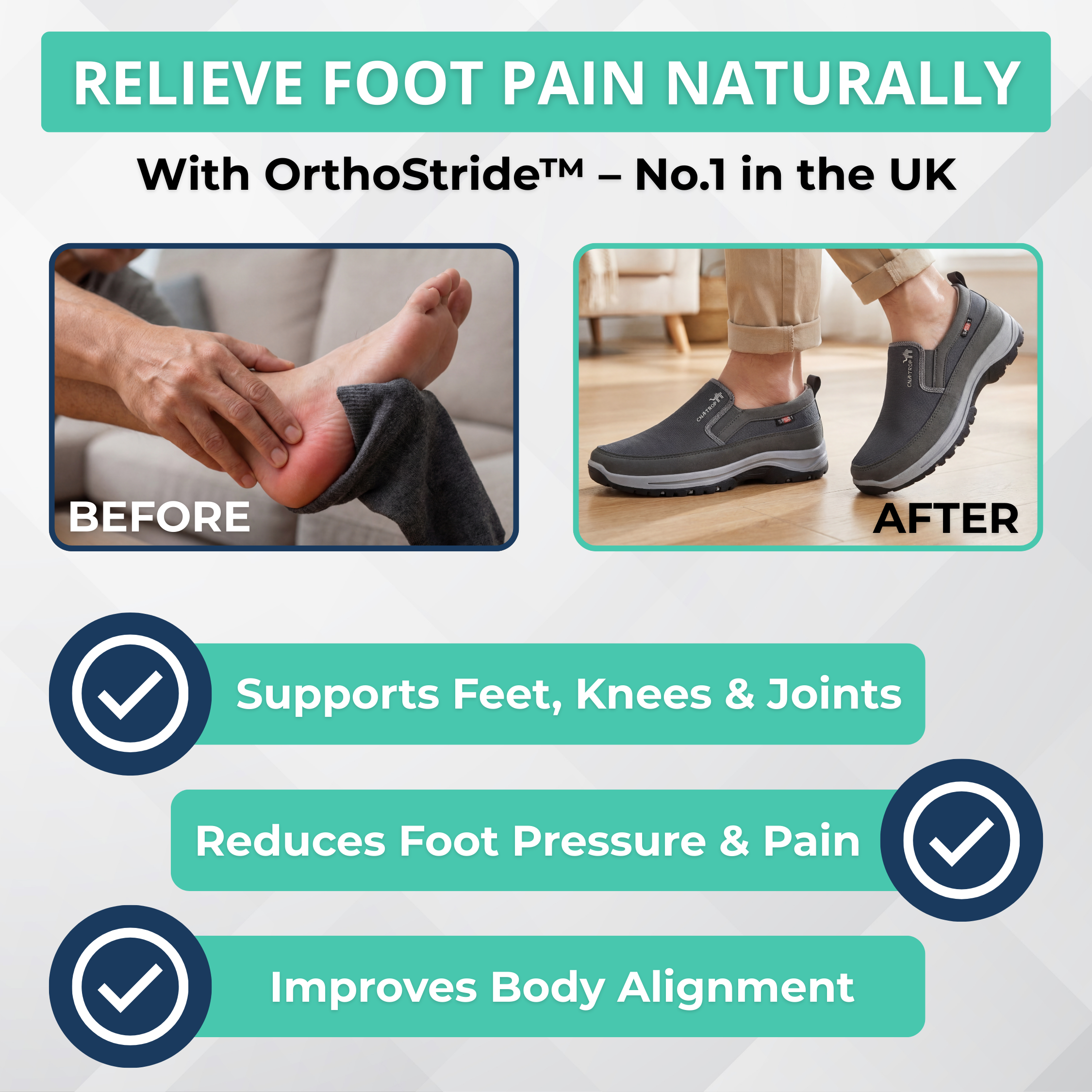 OrthoStride™ | The UK’s Leading Orthopaedic Shoes for Daily Comfort