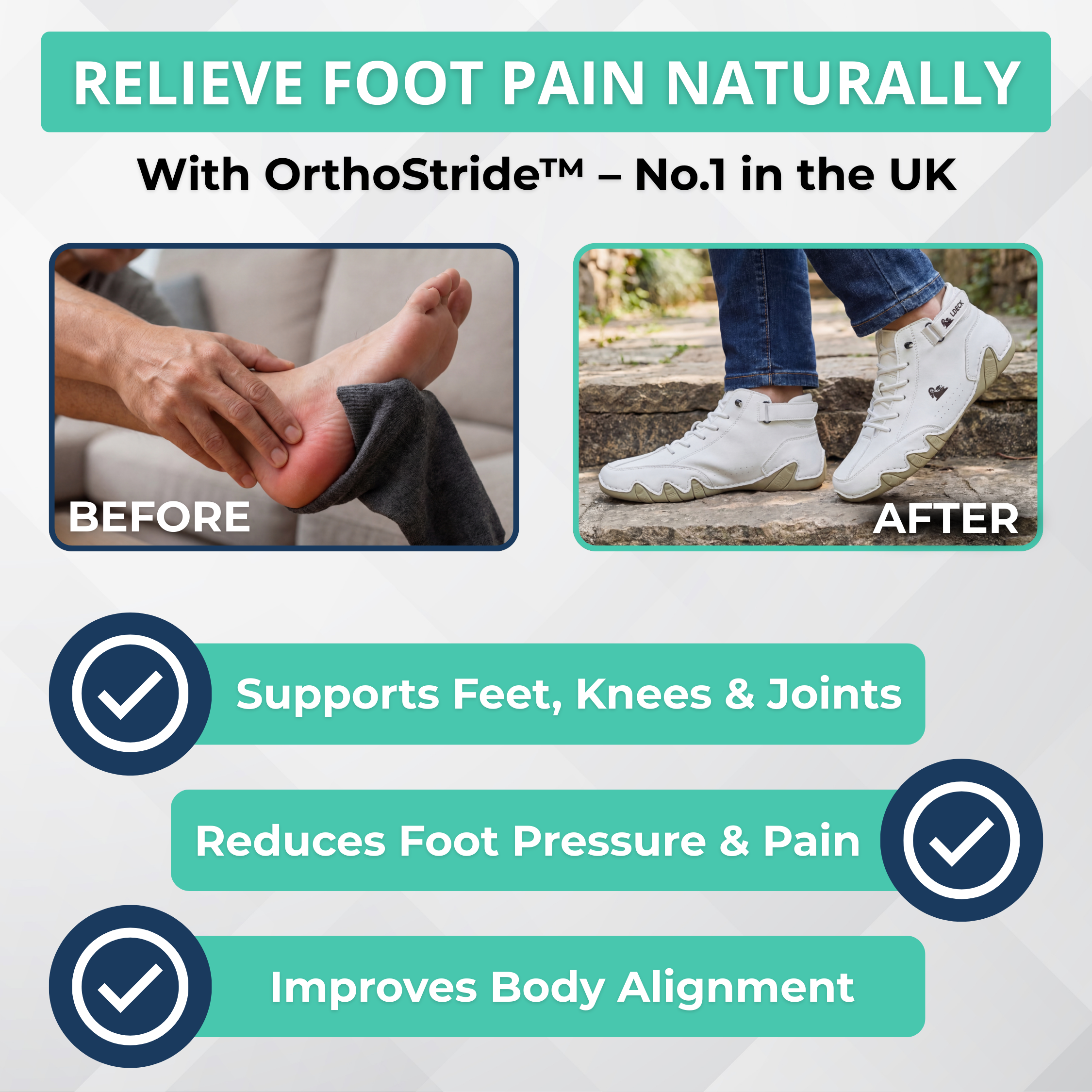 HealStep™ | Medical-Grade Comfort with Impact Reduction Technology