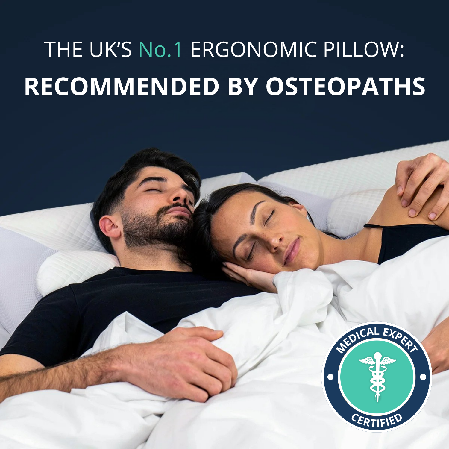 OUR BEST-SELLER – THE ORTHOPAEDIC PILLOW DESIGNED WITH PRACTITIONERS