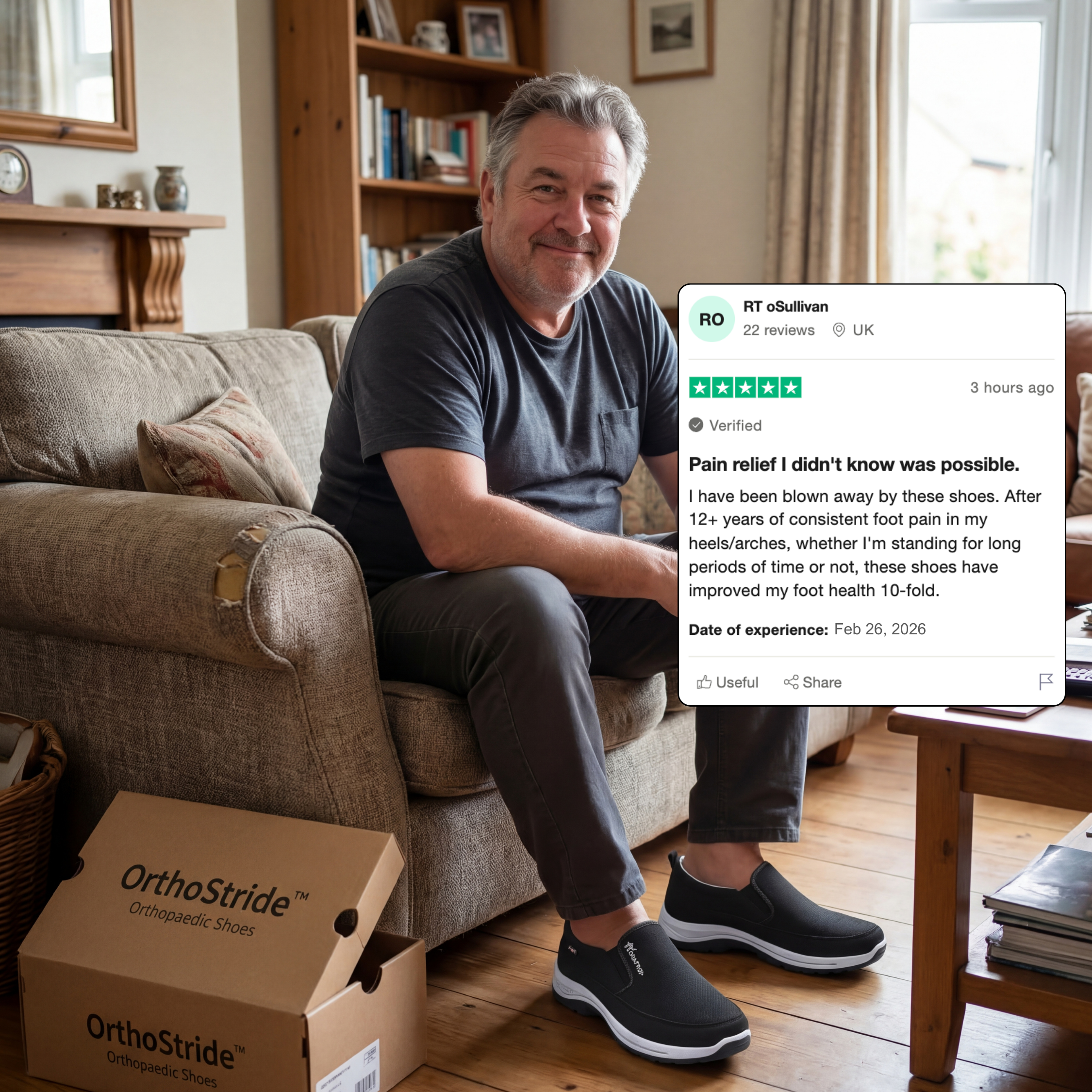 OrthoStride™ | The UK’s Leading Orthopaedic Shoes for Daily Comfort